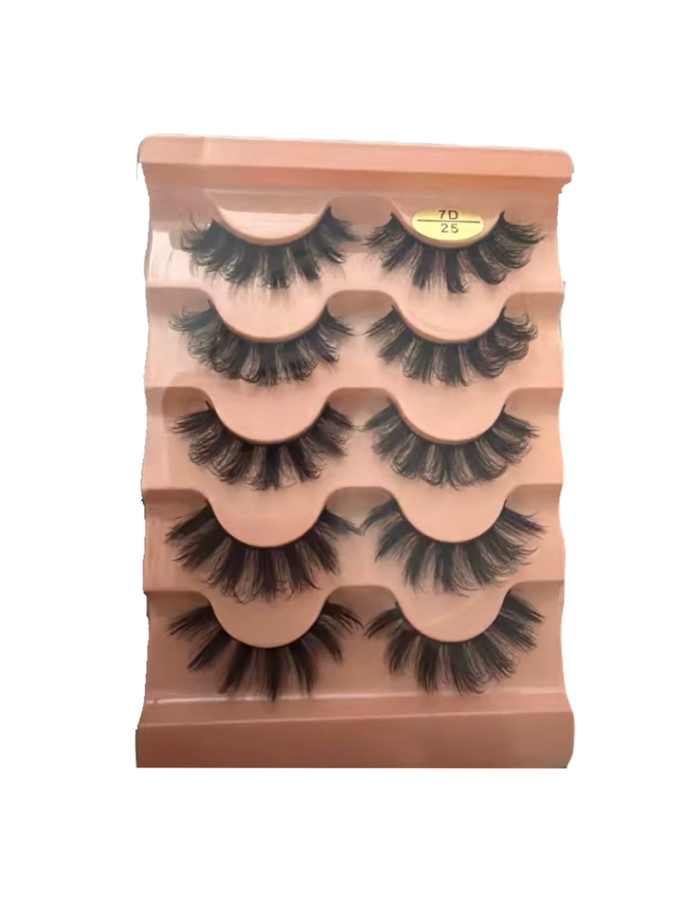 Source Unknown Black Dramatic Faux Mink Lashes Multipack